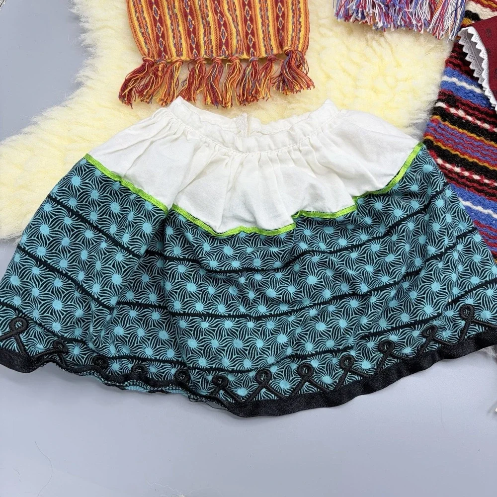 Josefina Montoya American Girl Bedding Blanket Sheepskin Rug 2 Skirts & More